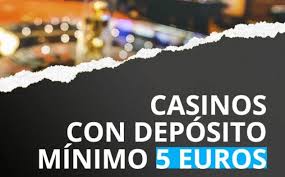 Casino Non AAMS con Deposito Minimo di 5 Euro